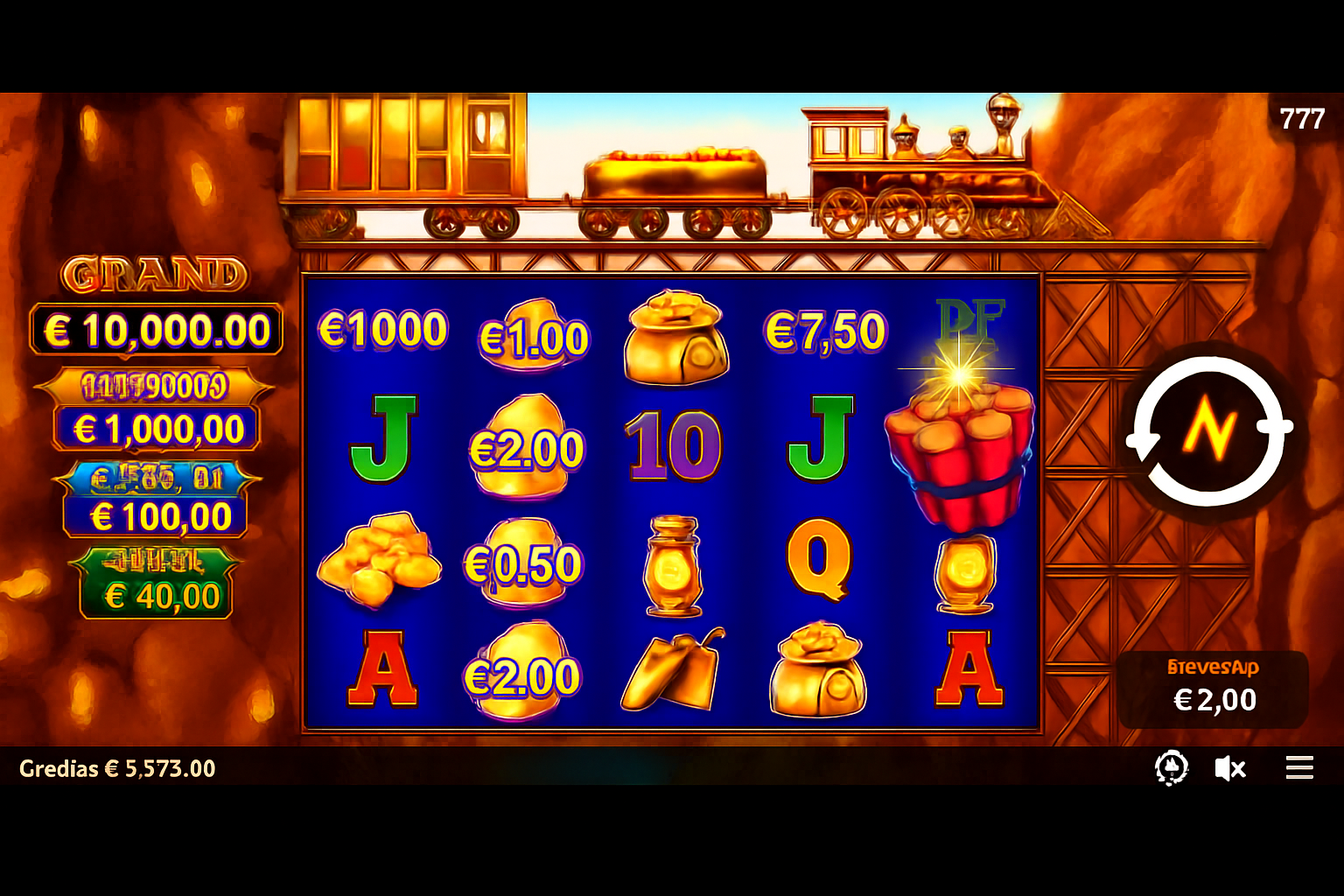 Gold Rush Express gameplay